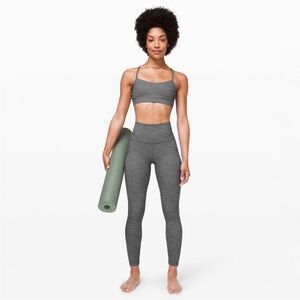 Lululemon Align Pant II 25" Mini Heathered Herringbone Heathered Sz 10